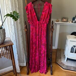 Stillwater THE JESSIE Maxi Dress size Large Sugarplum